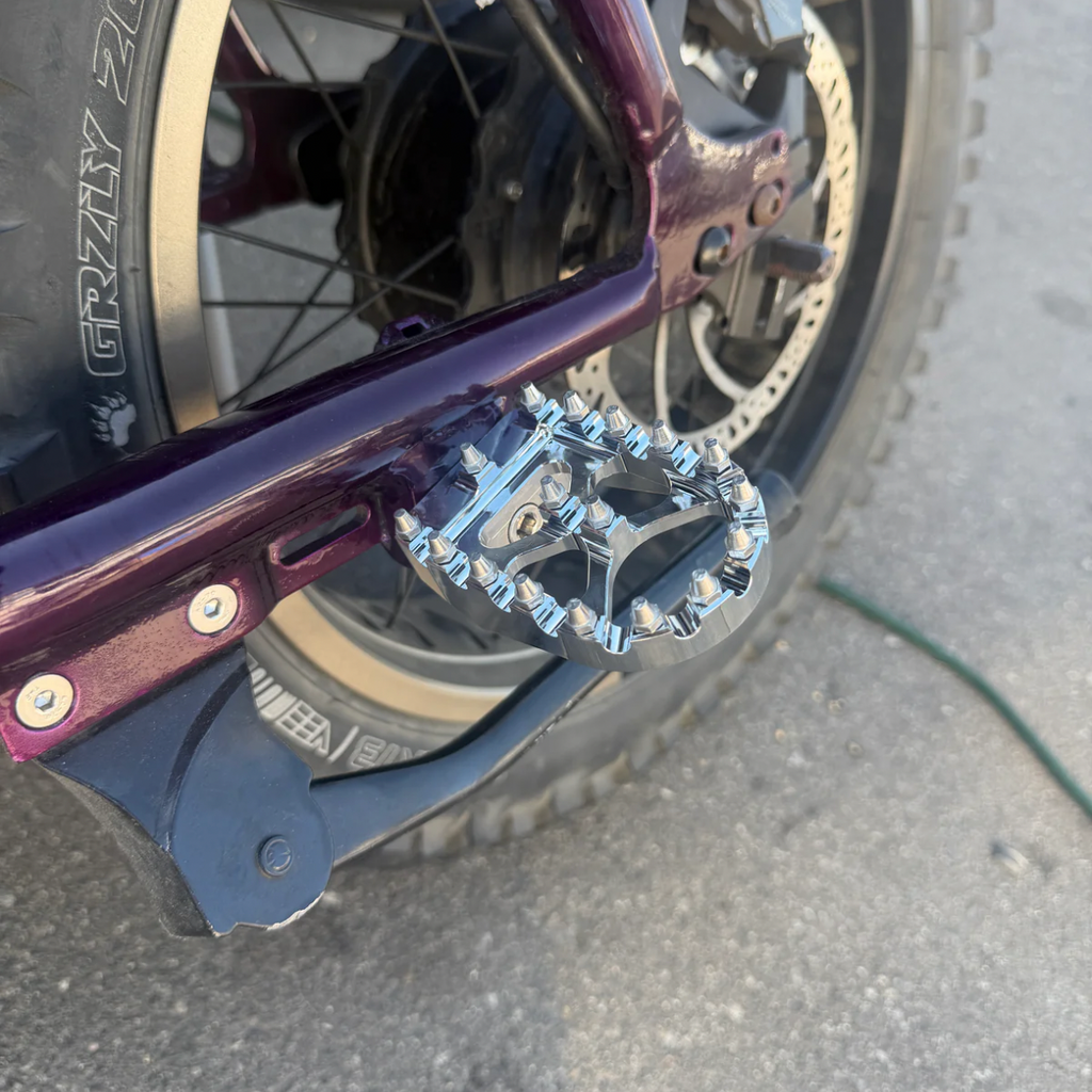 Passenger pegs for all e-bikes
