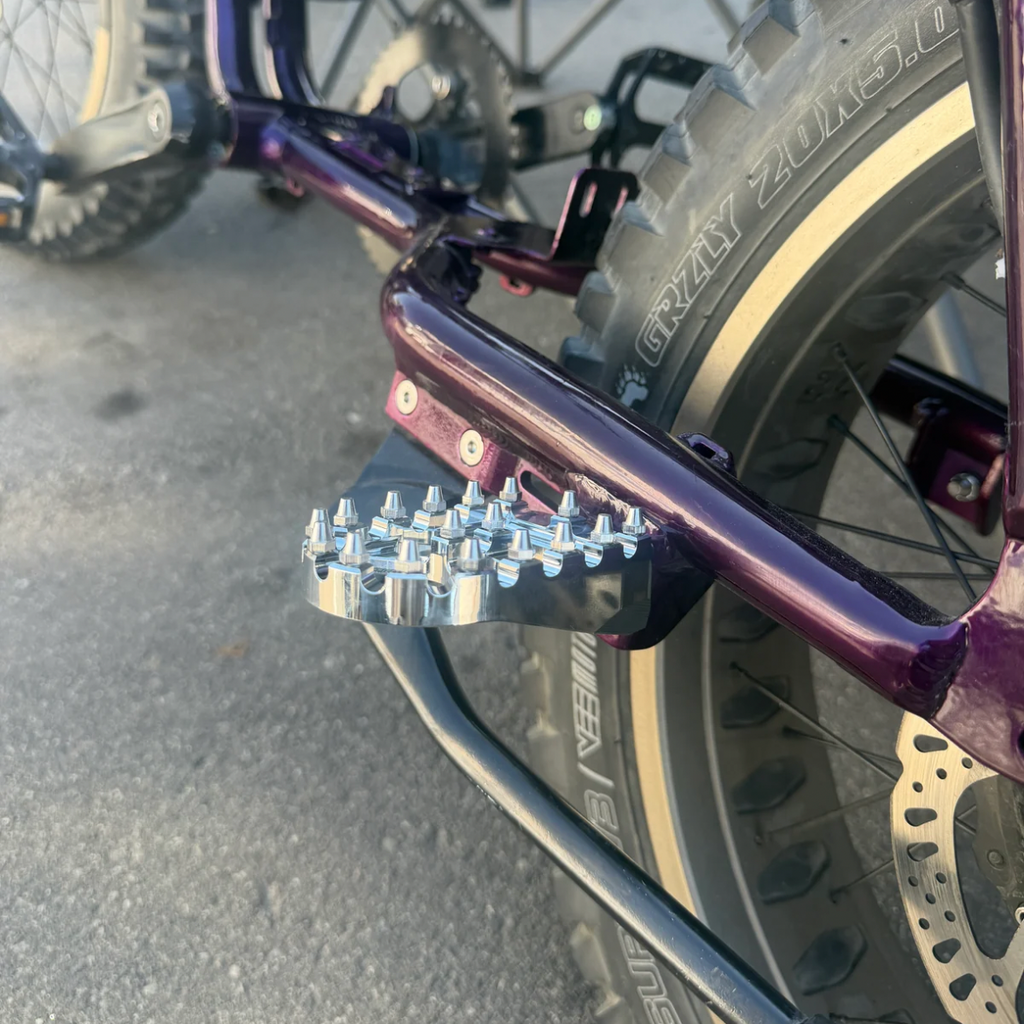 Passenger pegs for all e-bikes